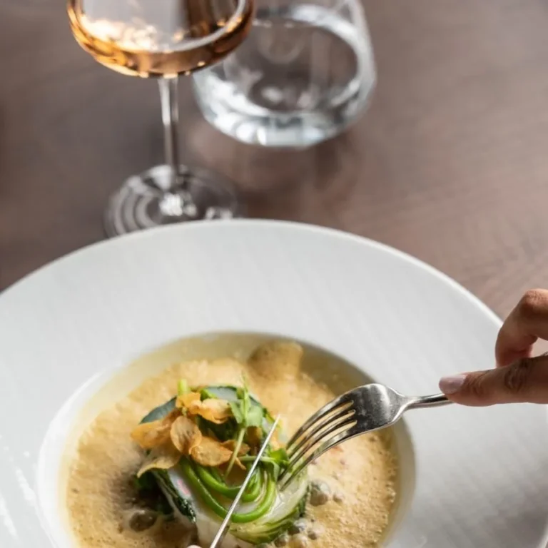 Hydrangeas Lake Restaurant Dish